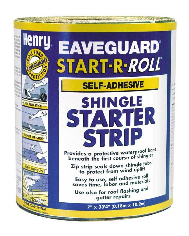 Strp Strtr Shingle 1.5Mm 7.2In Henry Roofing AA936 081725519688