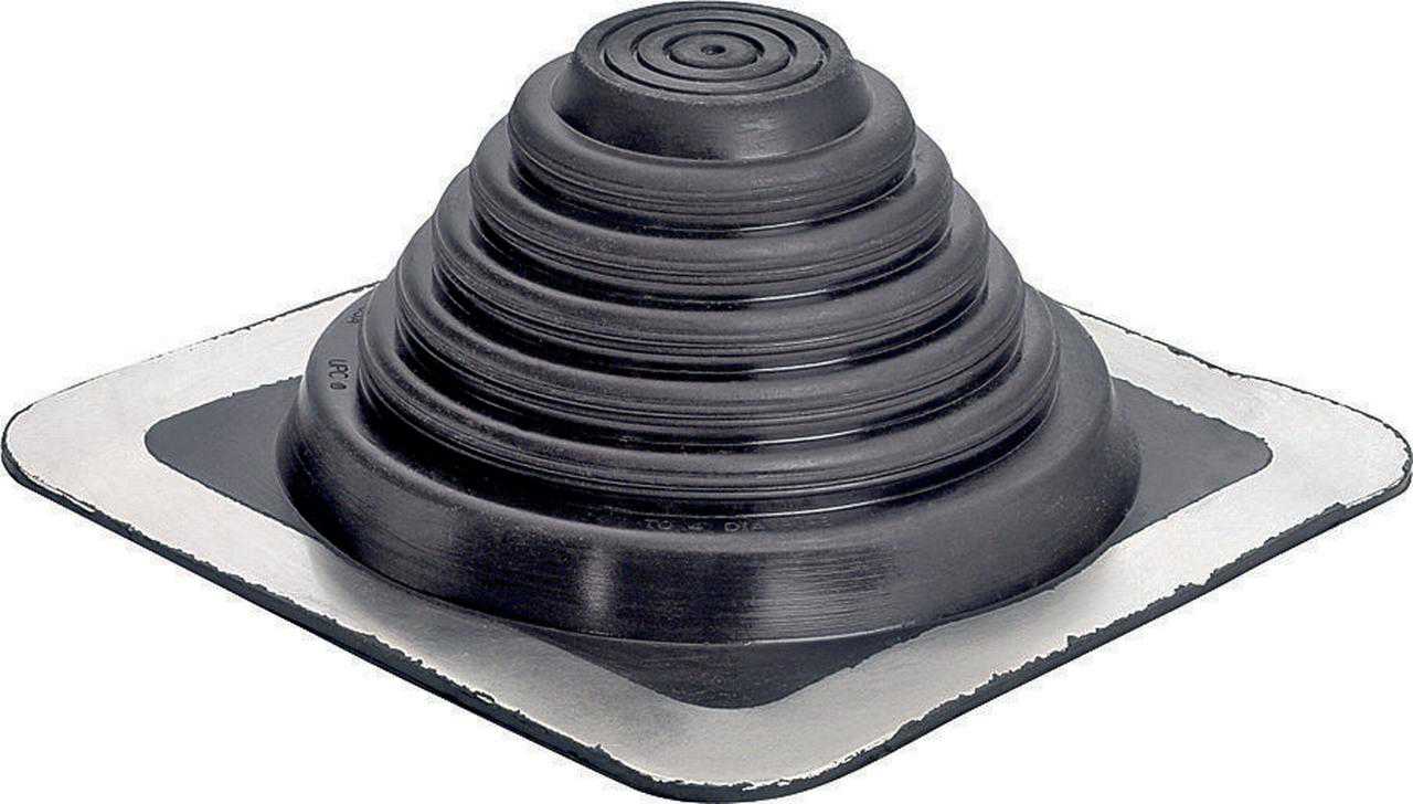 OATEY 14052 Roof Vent Flashing,1/4 In to 4-1/2 In G0704737