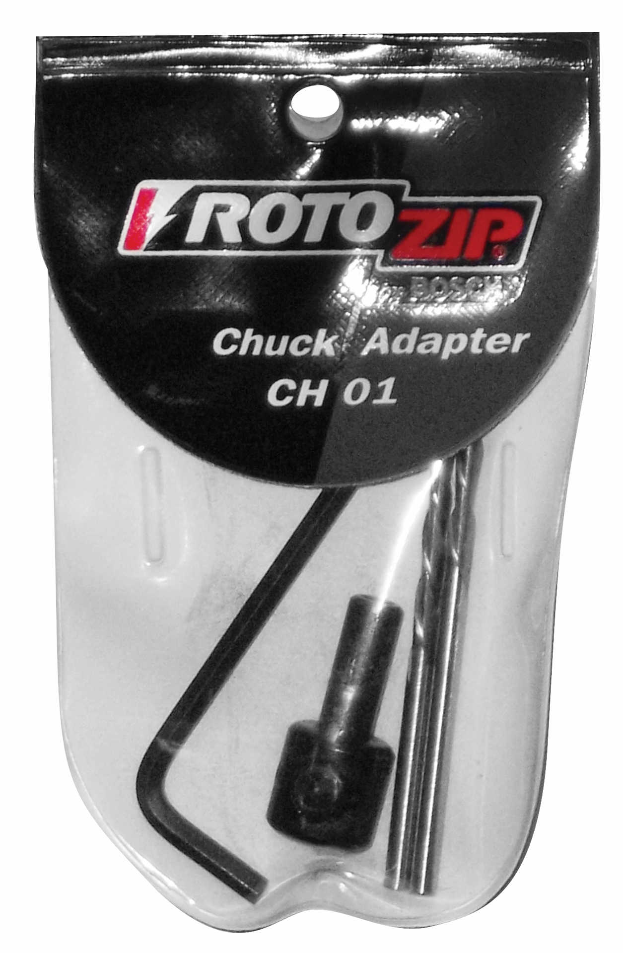 BOSCH Chuck Adapter Kit,Keyed Chuck,Steel CH01